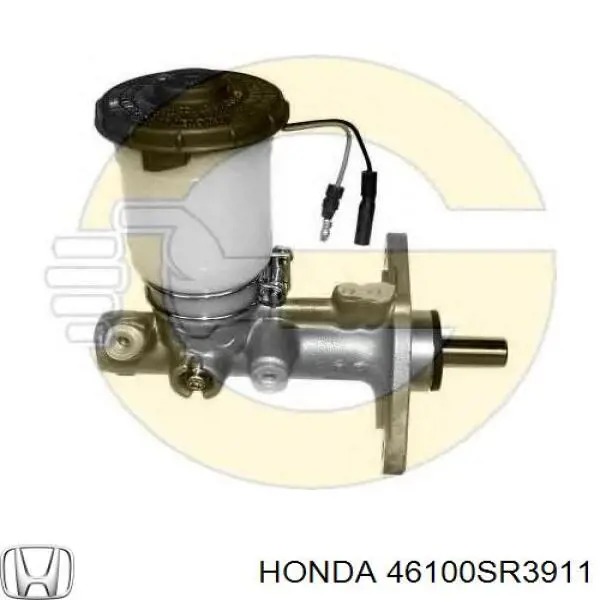 Циліндр головний гальма (Гідротормоз) Honda 46100SR3911 ціна, від 60.36 USD