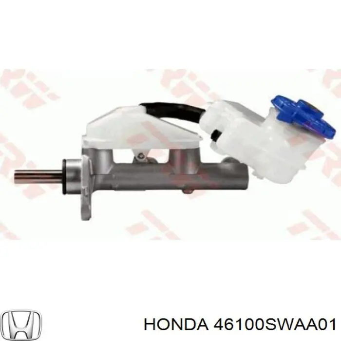 46100SWAA01 Honda Циліндр гальмівний, головний