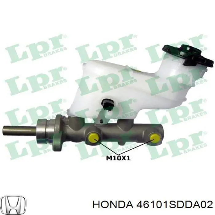 46101SDDA02 Honda Циліндр гальмівний, головний