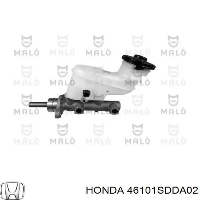 Циліндр головний гальма (Гідротормоз) Honda 46101SDDA02 ціна, від 38.02 USD