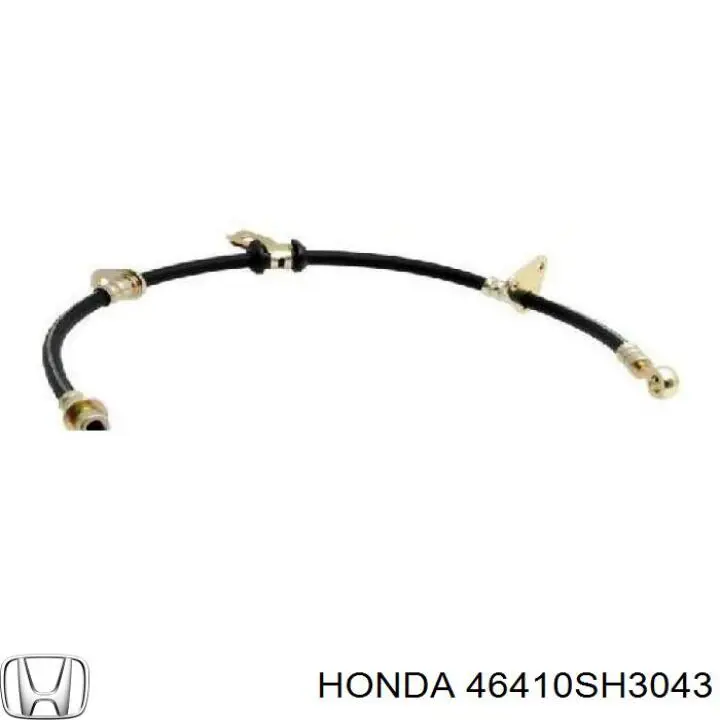 Купити 46410SH3043 Honda Шланг гальмівний передній, правий