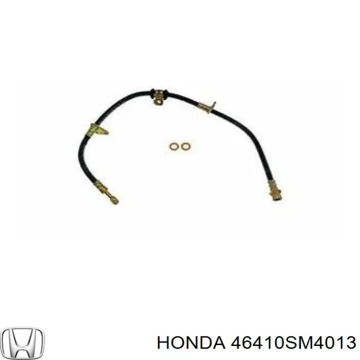 Шланг гальмівний передній, правий Honda 46410SM4013 ціна, від 13.97 USD
