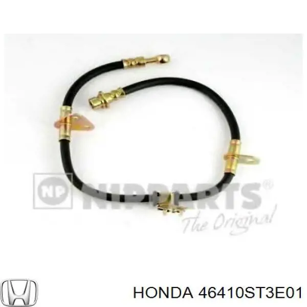 Шланг гальмівний передній, правий Honda 46410ST3E01 ціна, від 23.79 USD