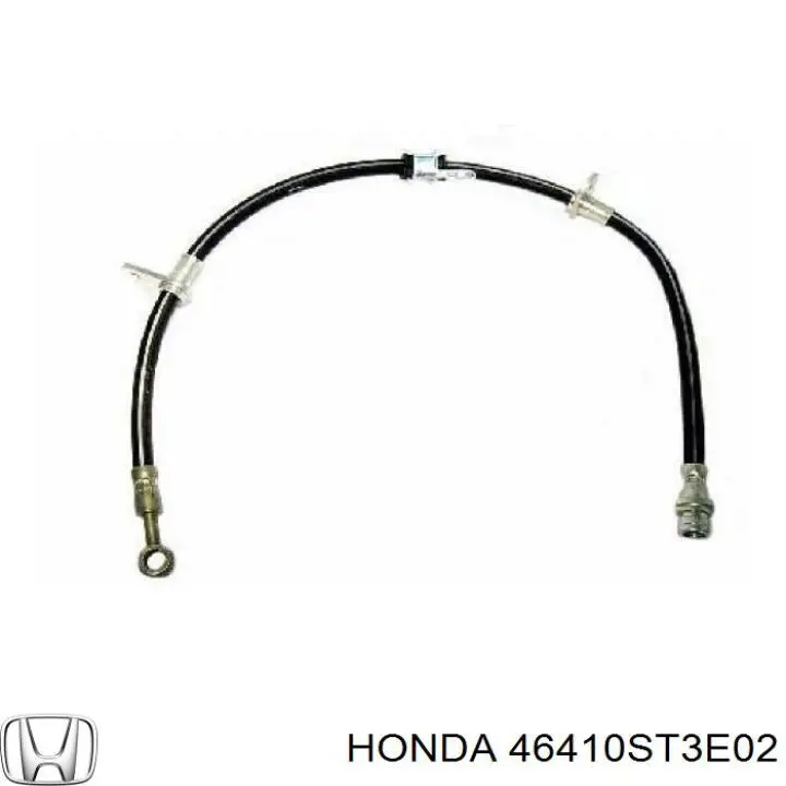 Шланг гальмівний передній, правий K&K FT3279 ціна, від 23.53 USD