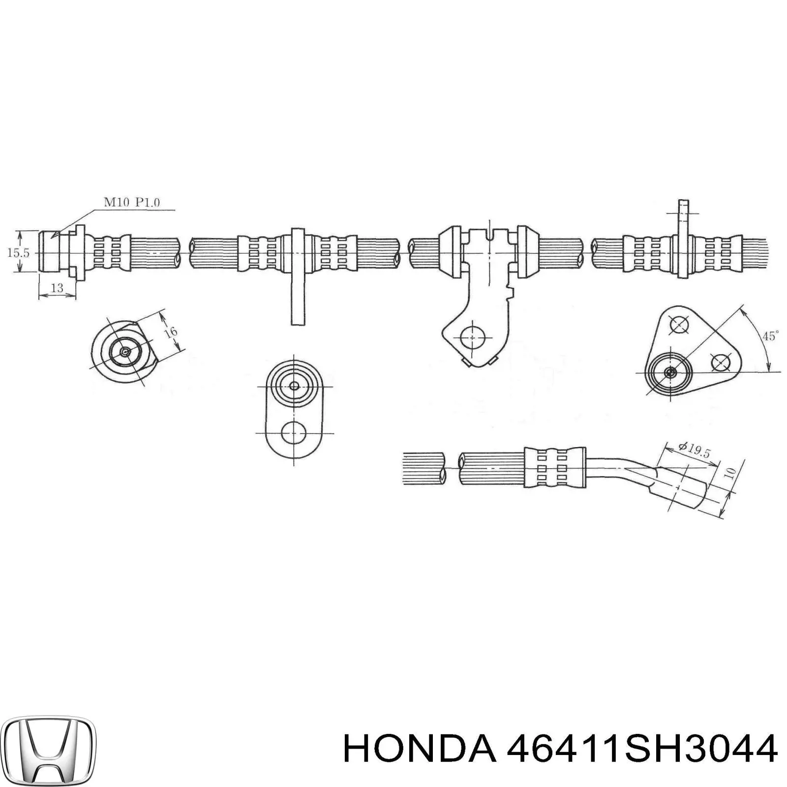 Купити 46411SH3044 Honda 