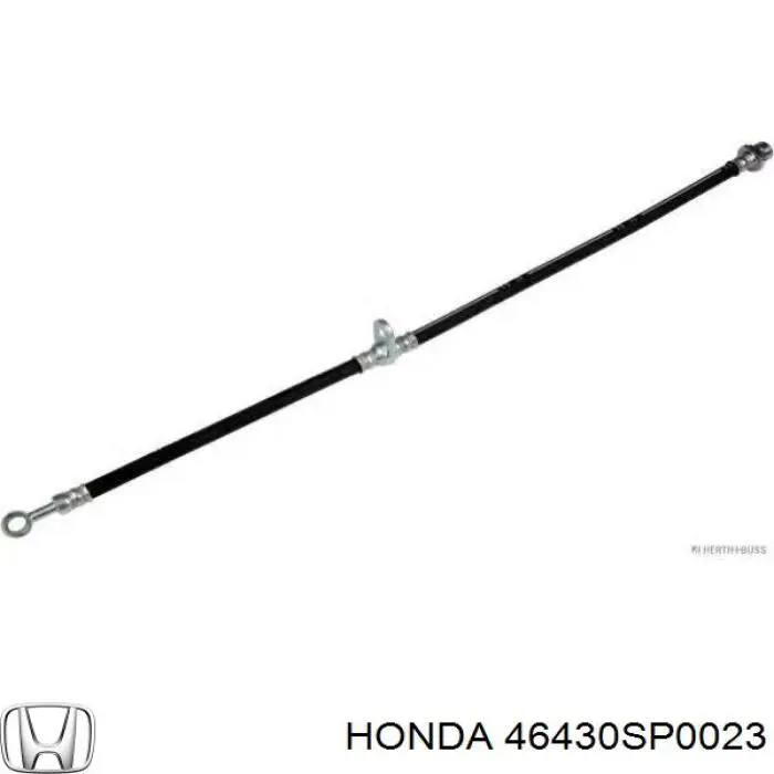 Шланг гальмівний задній, правий 46430SP0023 Honda