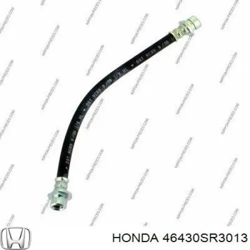 Шланг гальмівний задній Honda 46430SR3013 ціна, від 12.87 USD