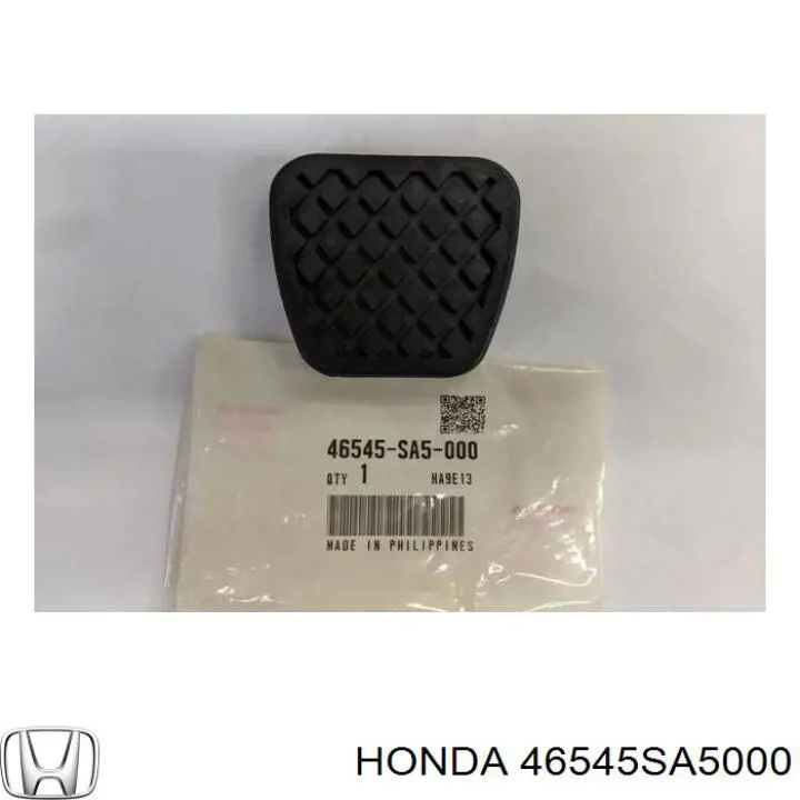 Накладка педалі гальма Honda 46545SA5000 ціна, від 4.25 USD