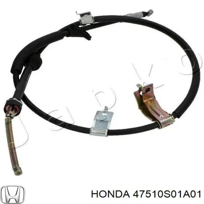 Трос стоянкового гальма задній правий Honda 47510S01A01 ціна, від 22.40 USD