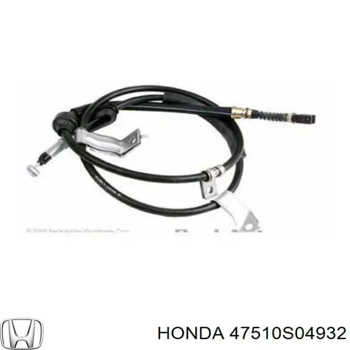 Трос ручника задній правий Honda 47510S04932