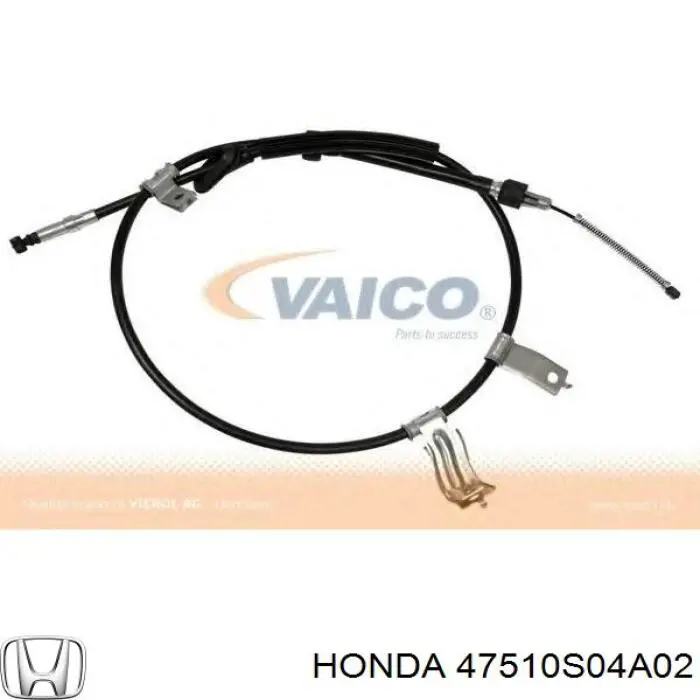 47510S04A02 Honda Трос ручного гальма задній, правий