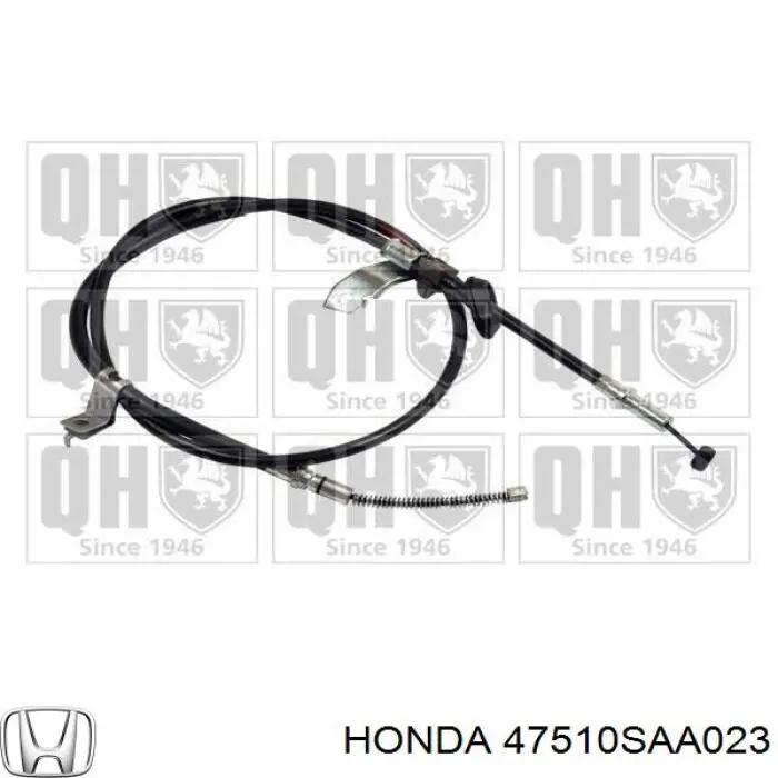 Купити 47510SAA023 Honda Трос ручного гальма задній, правий
