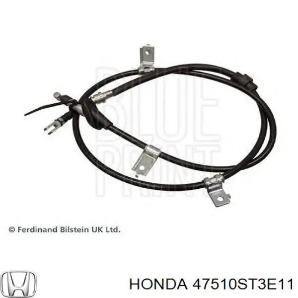 Трос ручного гальма задній, правий Honda 47510ST3E11 ціна, від 24.60 USD