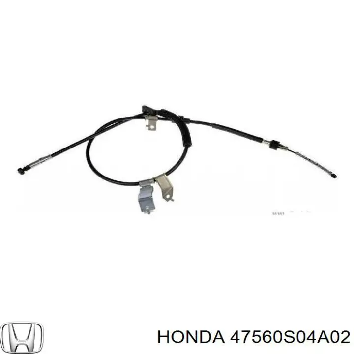 Трос стоянкового гальма задній лівий Honda 47560S04A02 ціна, від 23.97 USD