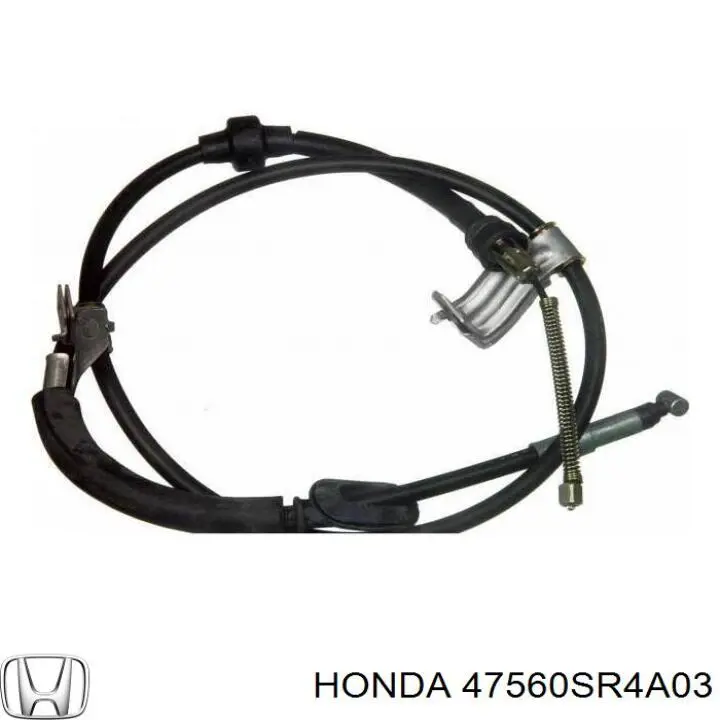 47560SR4A03 Honda трос ручного гальма задній, лівий