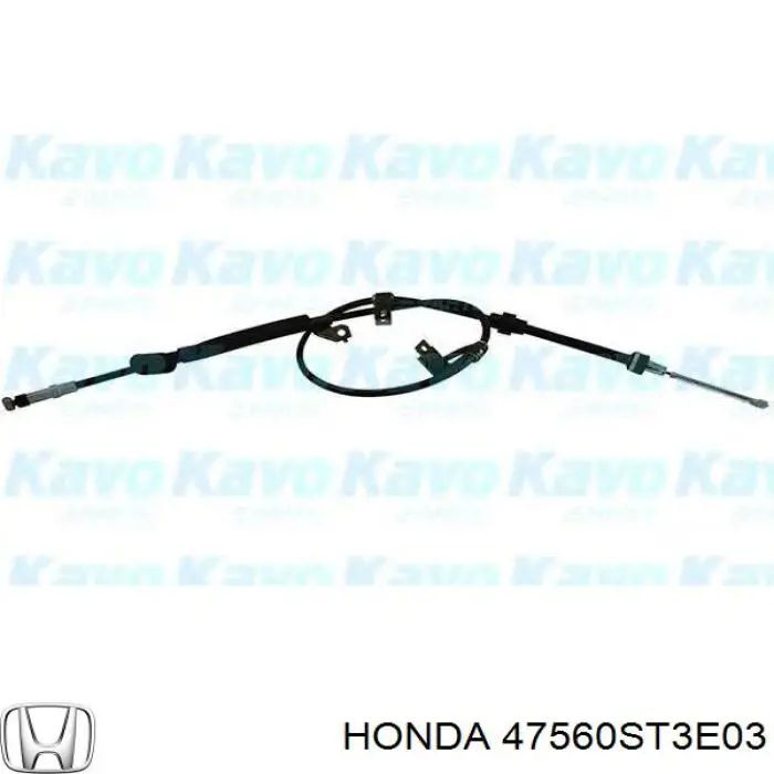 47560ST3E03 Honda Трос ручника задній лівий
