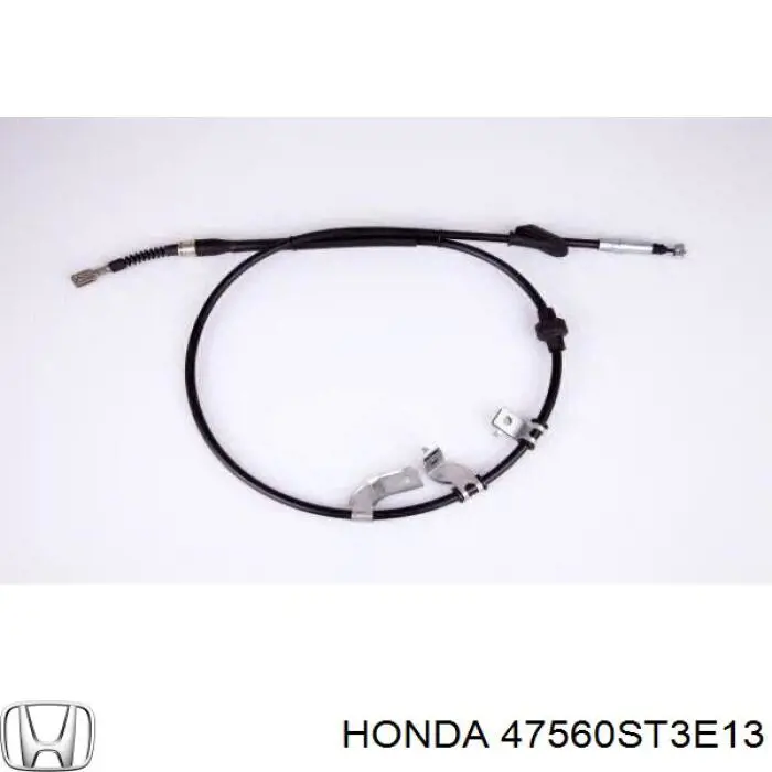 47560ST3E13 Honda трос ручного гальма задній, лівий
