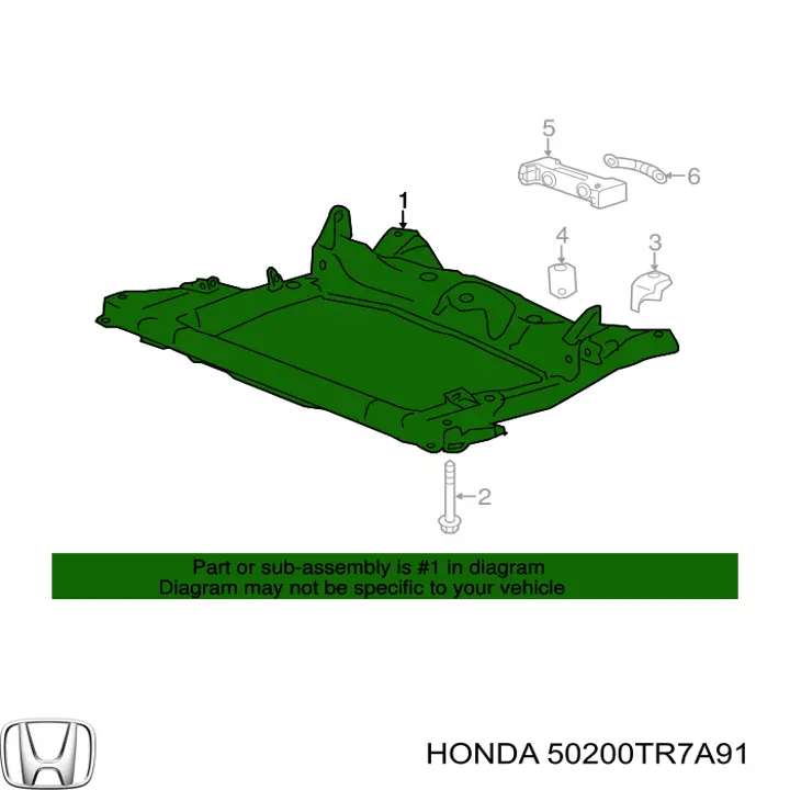 50200TR7A91 Honda 
