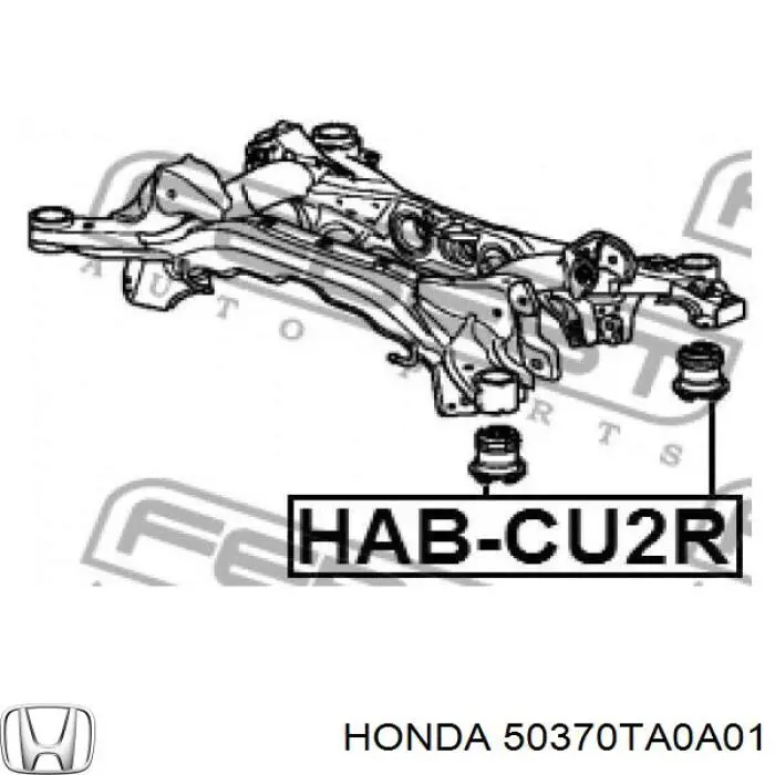 Сайлентблок задньої балки 50360TA0A01 Honda