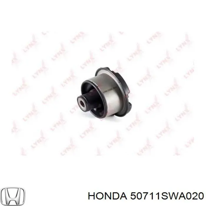 Купити 50711SWA020 Honda Сайлентблок траверси кріплення заднього редуктора, передній