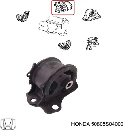Купити 50805S04000 Honda Подушка (опора) двигуна, права