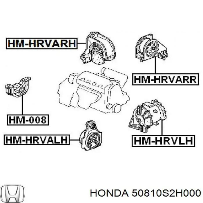  50810S2H000 Honda