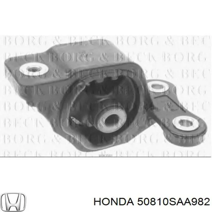 Подушка (опора) двигуна, задня Honda 50810SAA982 ціна, від 27.87 USD