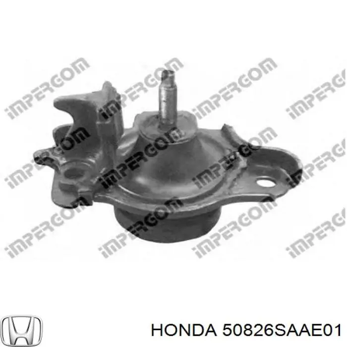 50826SAAE01 Honda подушка (опора двигуна, права)