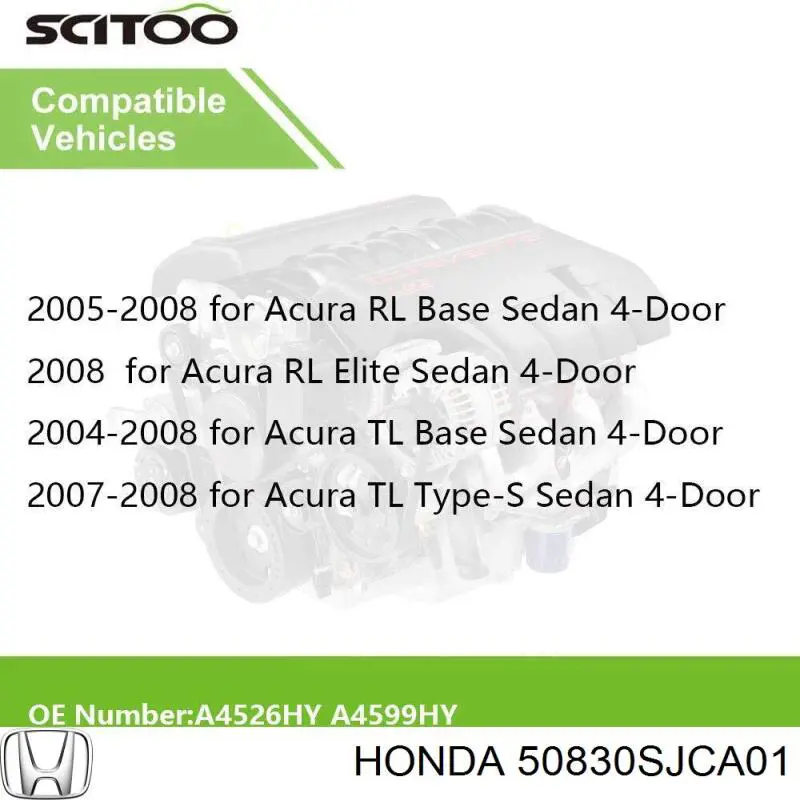  Honda 50830SJCA01 ціна, від 146.93 USD