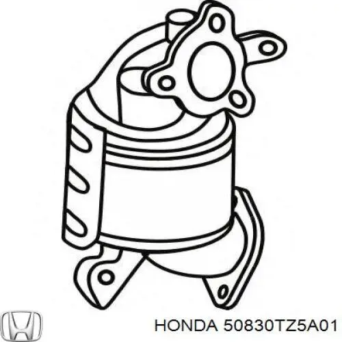 50830TZ5A01 Honda 