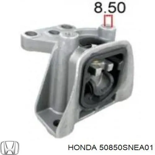 50850SNEA01 Honda подушка (опора двигуна, ліва)