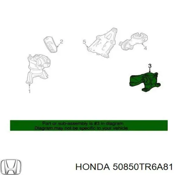  50850TR6A81 Honda