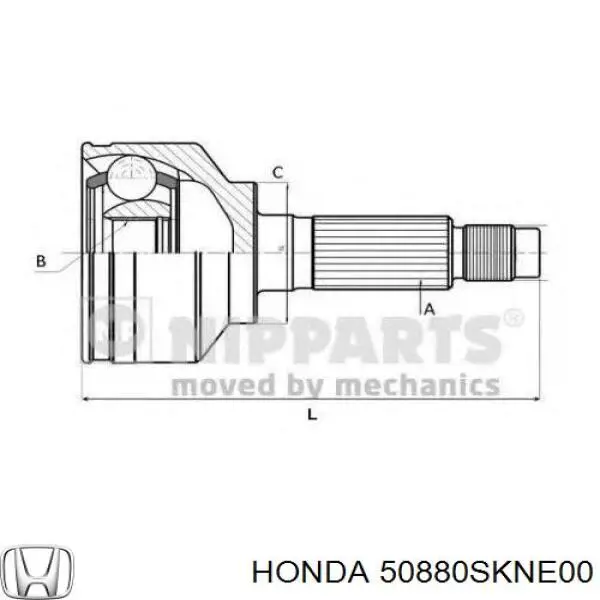 50880SKNE00 Honda 