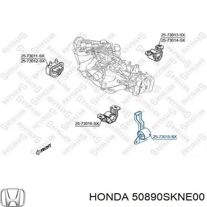  Honda 50890SKNE00 ціна, від 101.13 USD