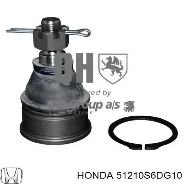 51210S6DG10 Honda Цапфа поворотного кулака