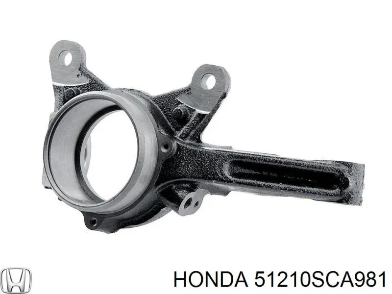 51210SCA980 Honda цапфа - поворотний кулак передній, правий