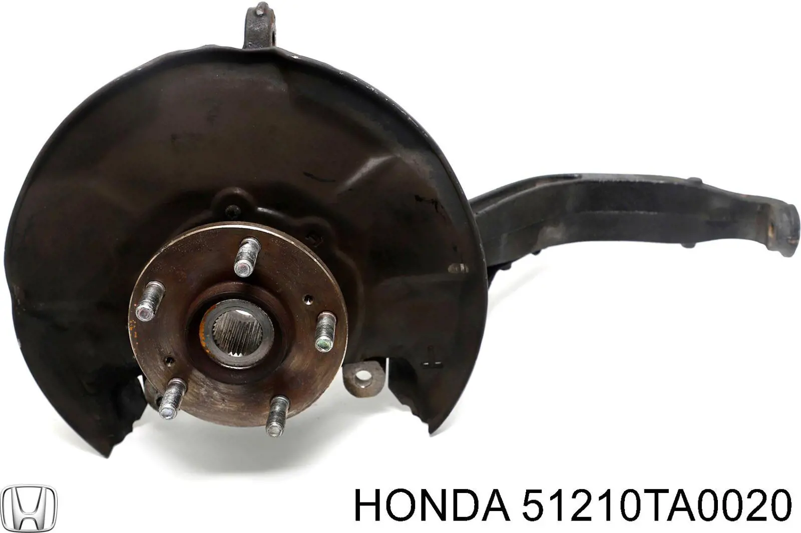 Цапфа - поворотний кулак передній, правий на Honda Accord (CU)