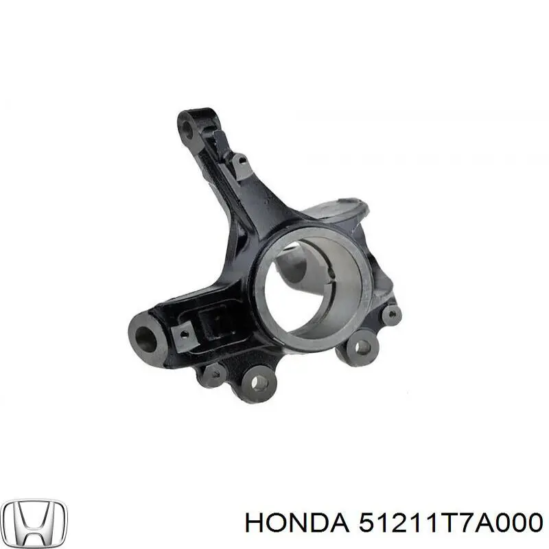 Цапфа поворотного кулака Honda 51211T7A000 ціна, від 152.00 USD
