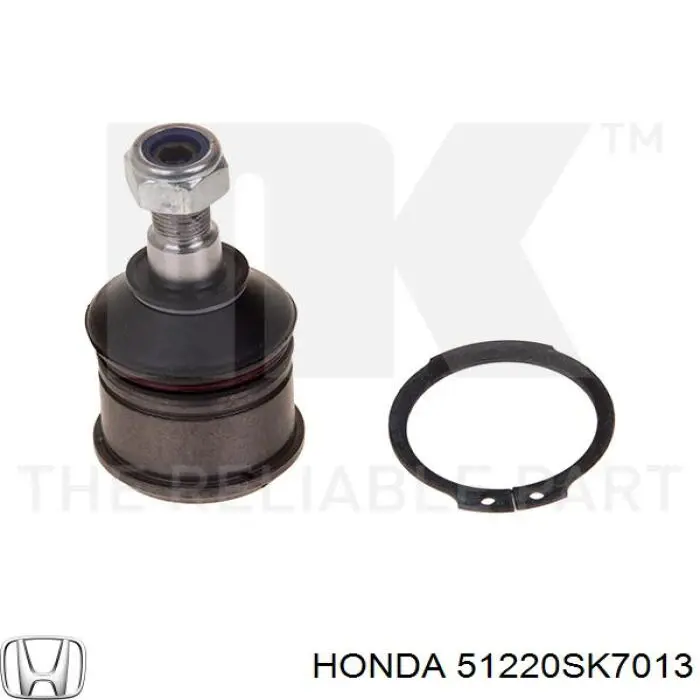 Кульова опора, нижня Honda 51220SK7013 ціна, від 7.83 USD