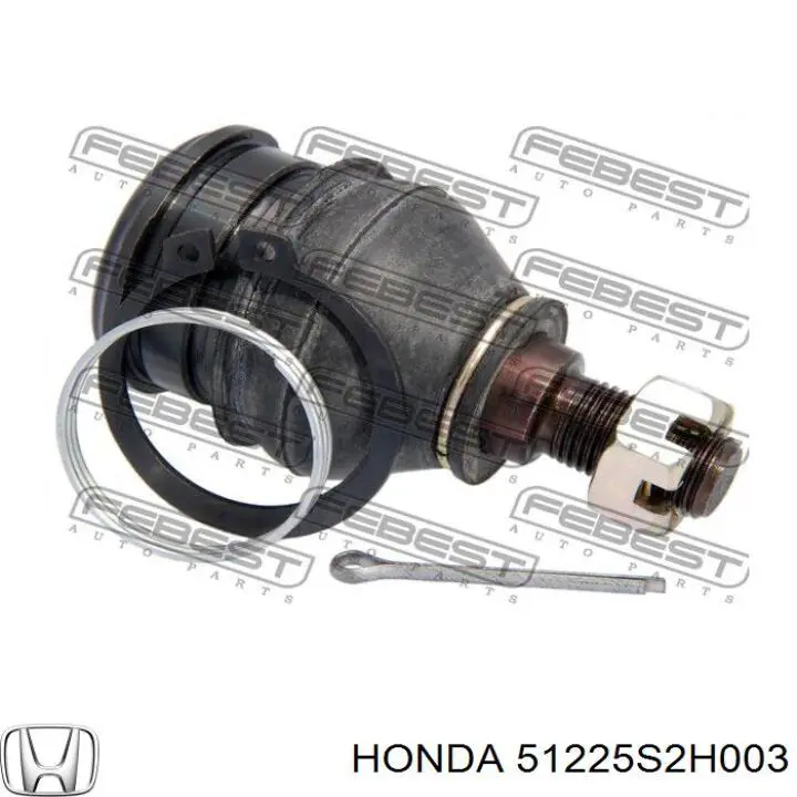 Пильник опори кульової нижній 51225S2H003 Honda