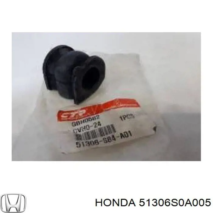 Купити 51306S0A005 Honda Подушка стабілізатора передня