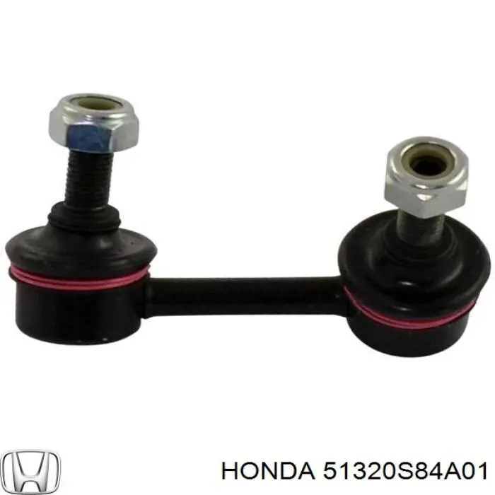 Стійка стабілізатора, переднього, права Honda 51320S84A01 ціна, від 7.76 USD
