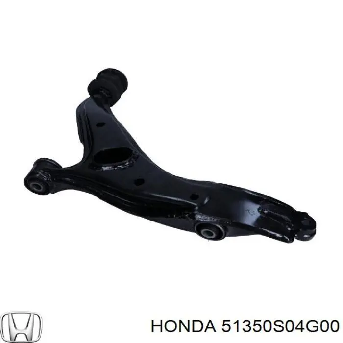 Правий важіль передній нижній підвіски Honda 51350S04G00