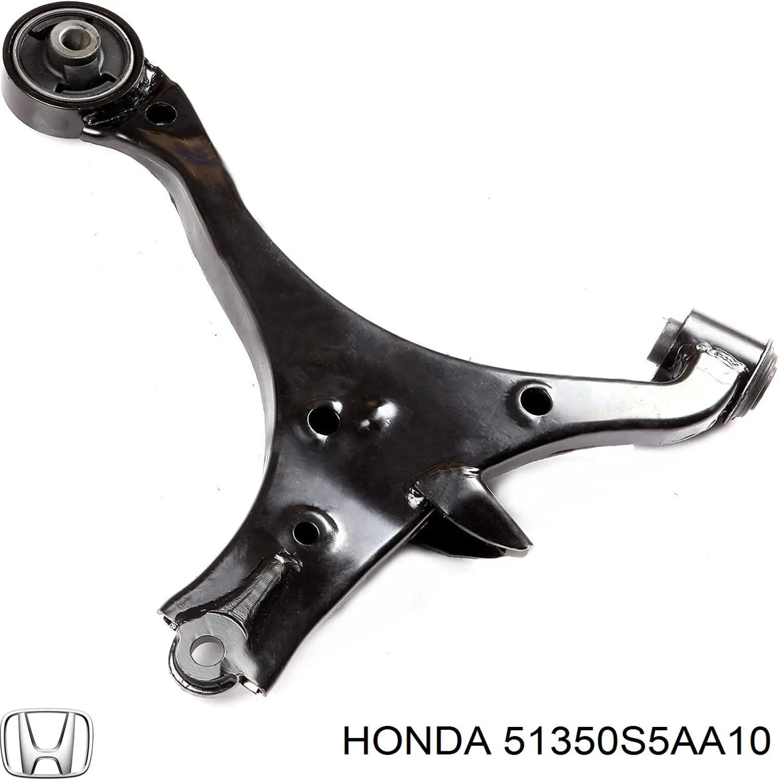 Важіль передньої підвіски нижній, правий 51350S5AE50 Honda