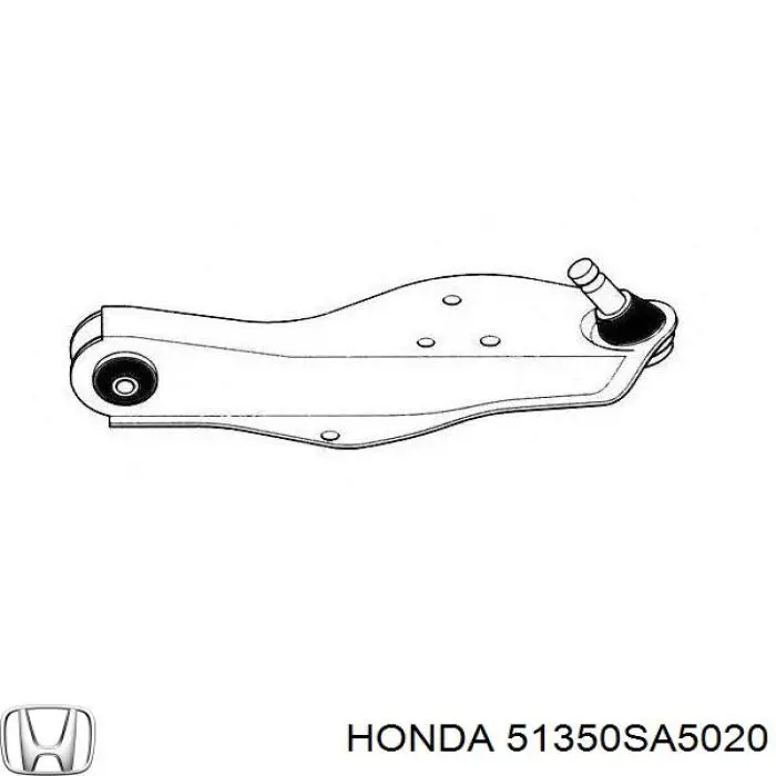 Купити 51350SA5020 Honda Важіль передньої підвіски нижній, правий