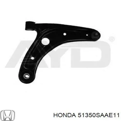 Купити 51350SAAE11 Honda Важіль передньої підвіски нижній, правий