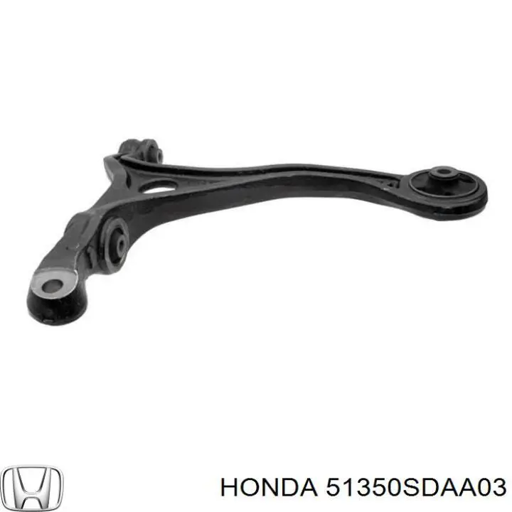 Купити 51350SDAA03 Honda Важіль передньої підвіски нижній, правий