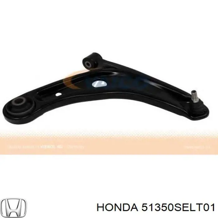 51350SELT01 Honda важіль передньої підвіски нижній, правий