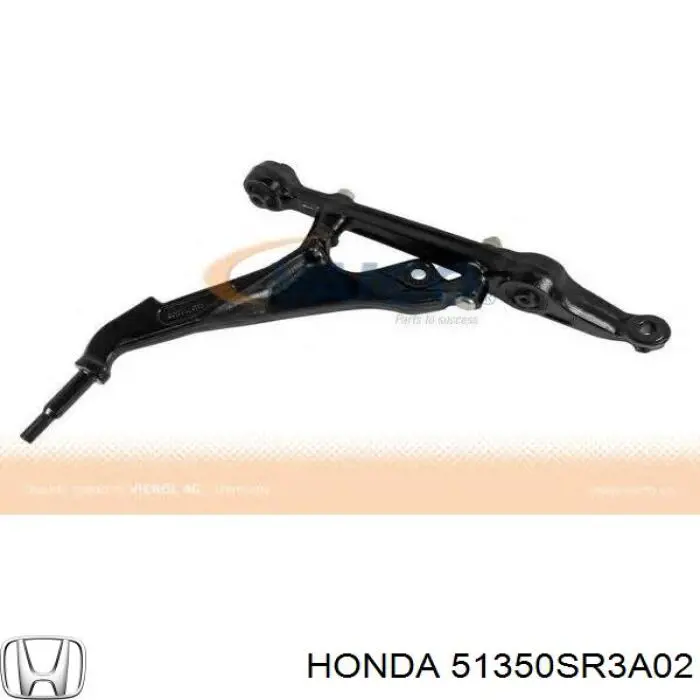 Важіль передньої підвіски нижній, правий Honda 51350SR3A02 ціна, від 55.78 USD