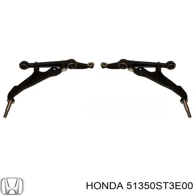 51350ST3E00 Honda Важіль передньої підвіски нижній, правий